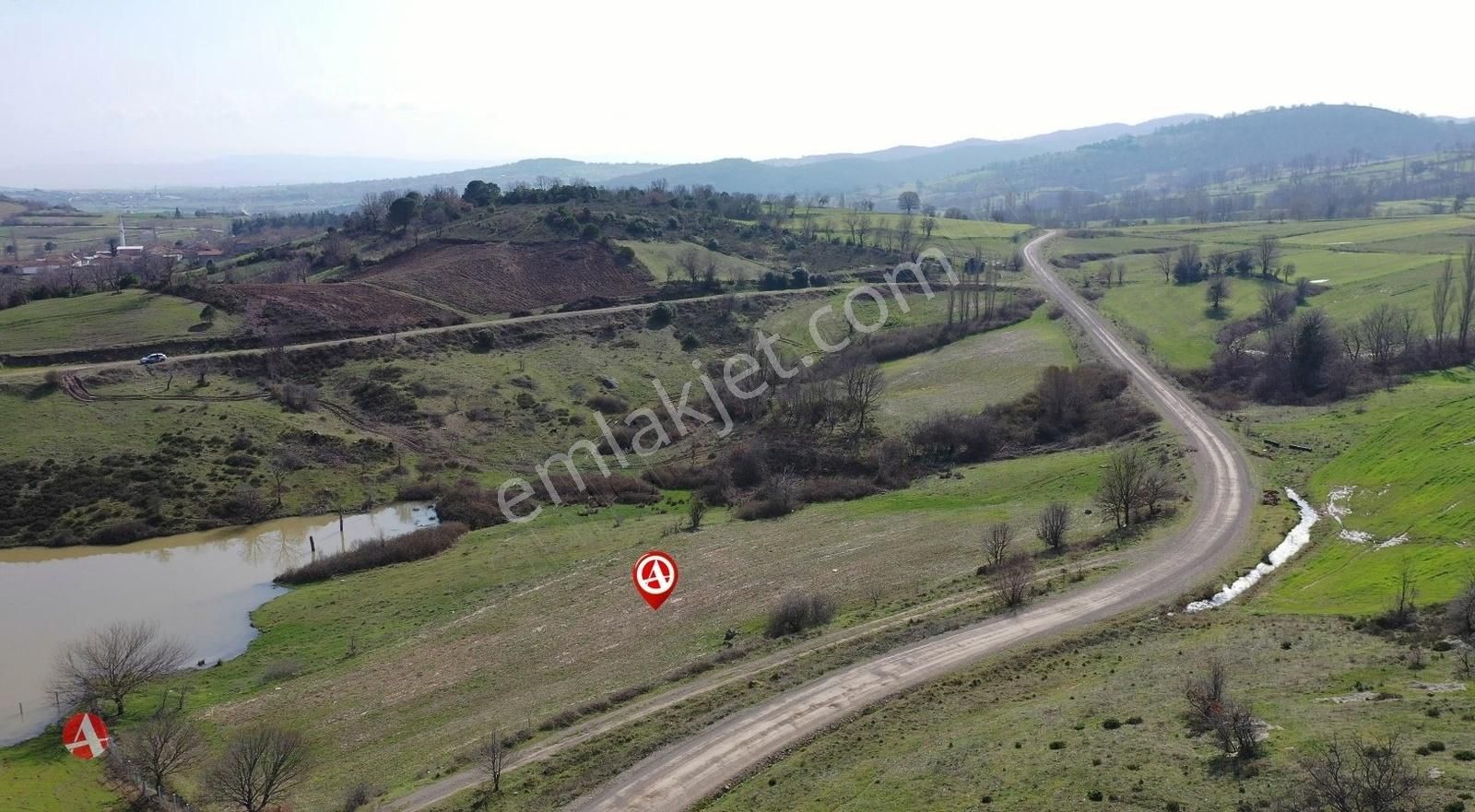 Çanakkale, Biga, Gürgendere Baraj Kenarı 4.953 M2 Satılık Arazi - Görsel 4