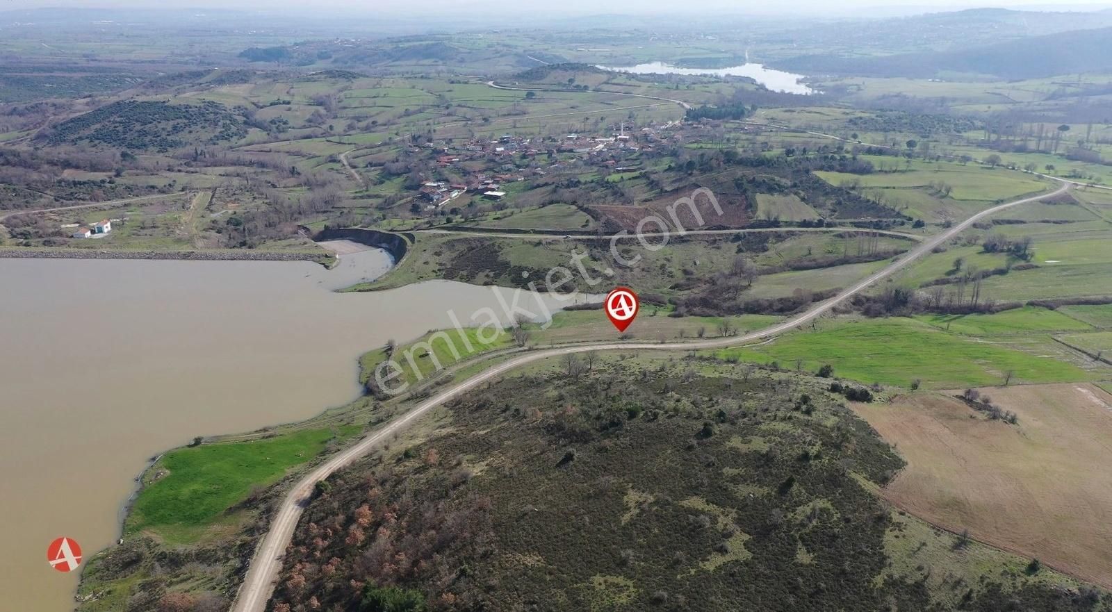 Çanakkale, Biga, Gürgendere Baraj Kenarı 4.953 M2 Satılık Arazi - Görsel 8