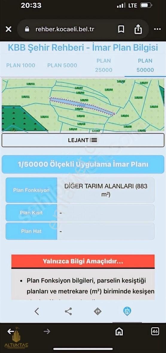 Emine Altuntaş'tan Gebze Duraklıda Yerleşim Yerine Yakın Tarla