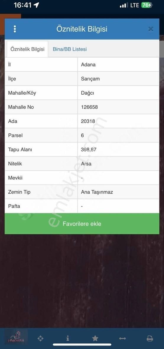 Acill Satılık Sarıçam Dağcı Mahallesinde Kelepir Arsa