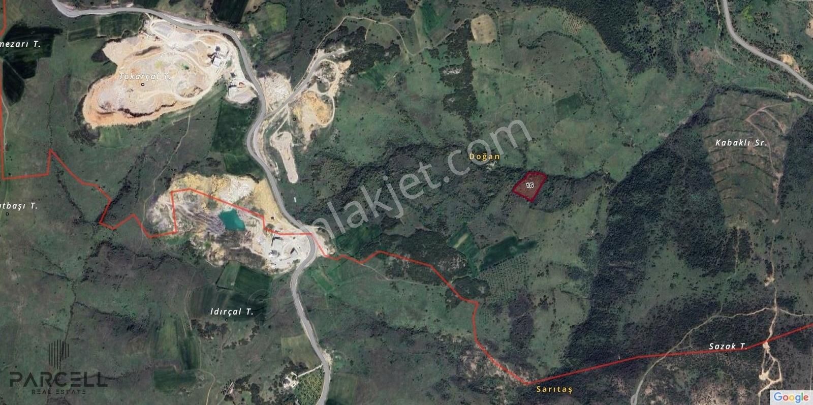 Balıkesir Karesi Ziyaretli Mh. Satılık 5400 M² Eğimli Tarla