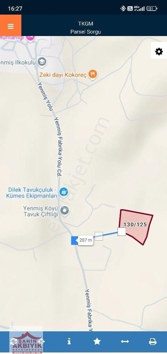 Kemalpaşa Yenmiş 604 M2 Zeytinli Bağ - Görsel 3