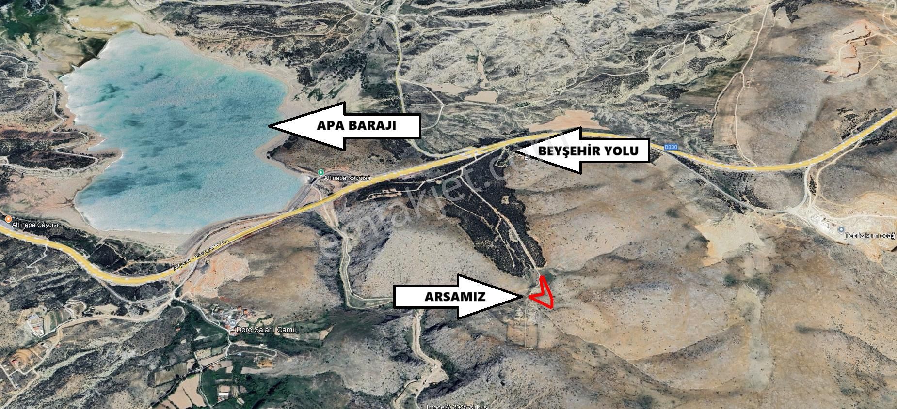 Beyşehir Yolu Meram Dere Tapulamada Kullanım-yatırım Amaçlı Parsel