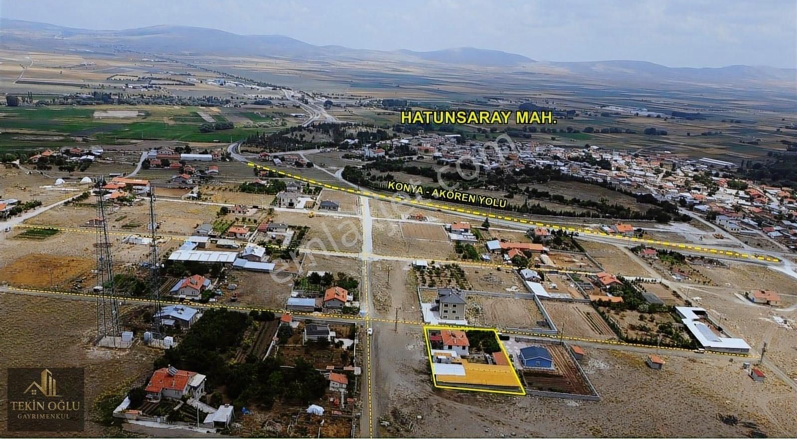 Tekin Oğlun'dan Hatunsaray'da 1.352 M² Hazır Kurulu Çiftlik Evi