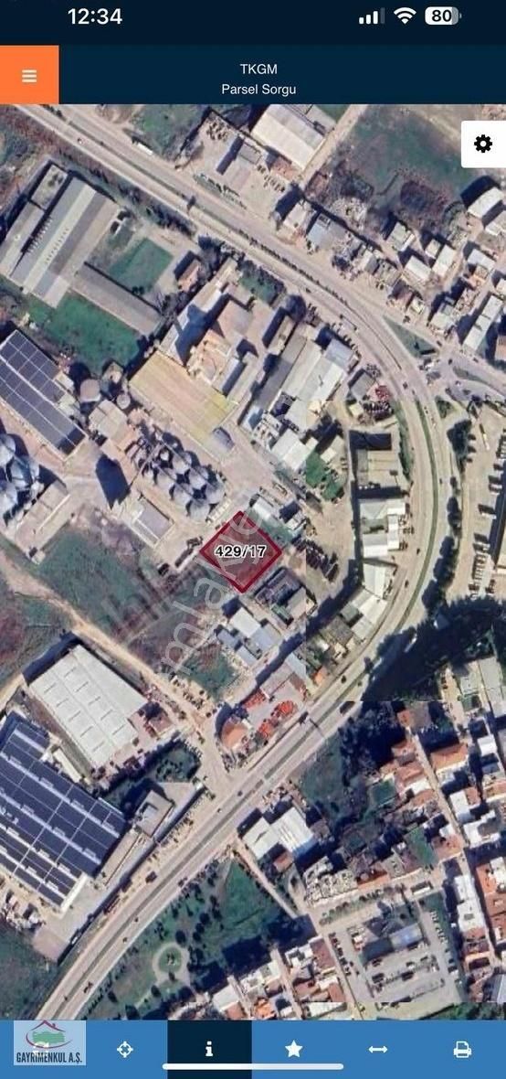 Bursa Karacabey De (hisseli) 470m2 Si Satılık Sanayi İmarlı Arsa - Görsel 2