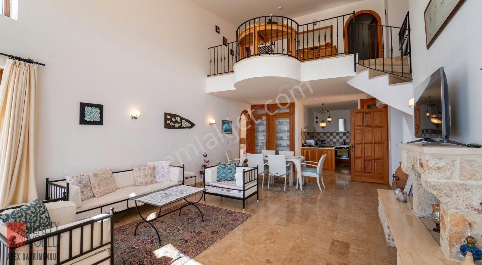 Kaş Çukurbağ Yarımadası Panoramik Meis Manzaralı 3+1 Villa - Görsel 28