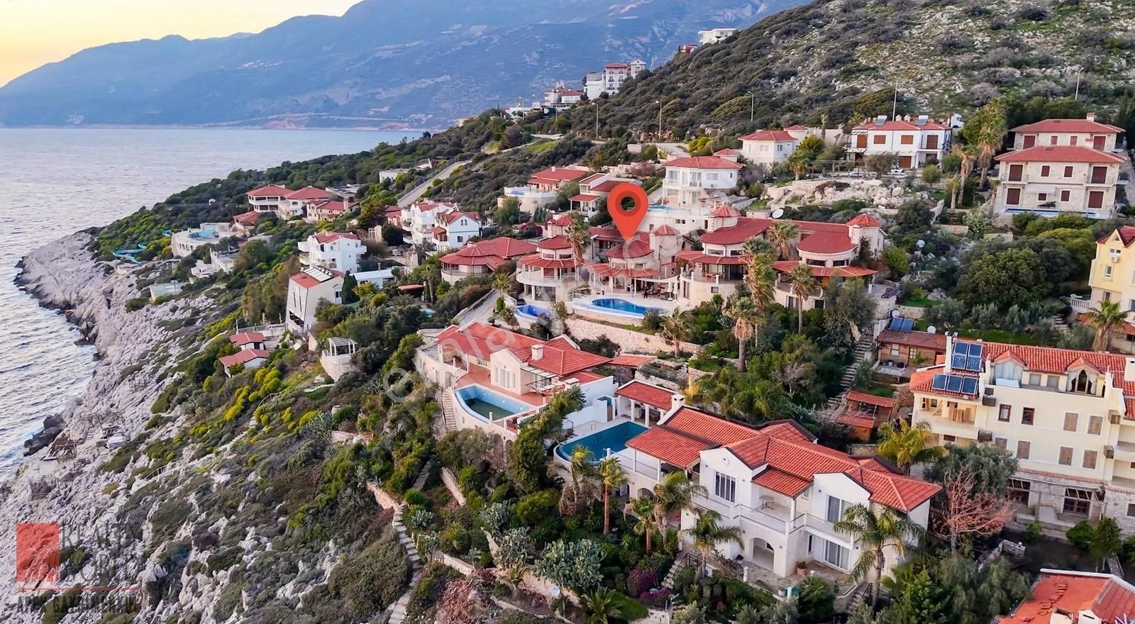Kaş Çukurbağ Yarımadası Panoramik Meis Manzaralı 3+1 Villa - Görsel 25