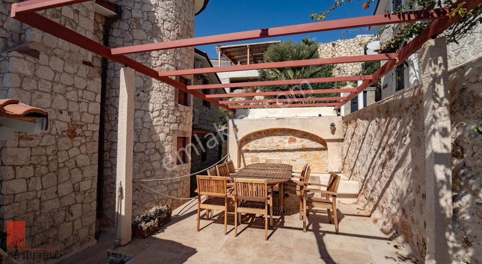 Kaş Çukurbağ Yarımadası Panoramik Meis Manzaralı 3+1 Villa - Görsel 22