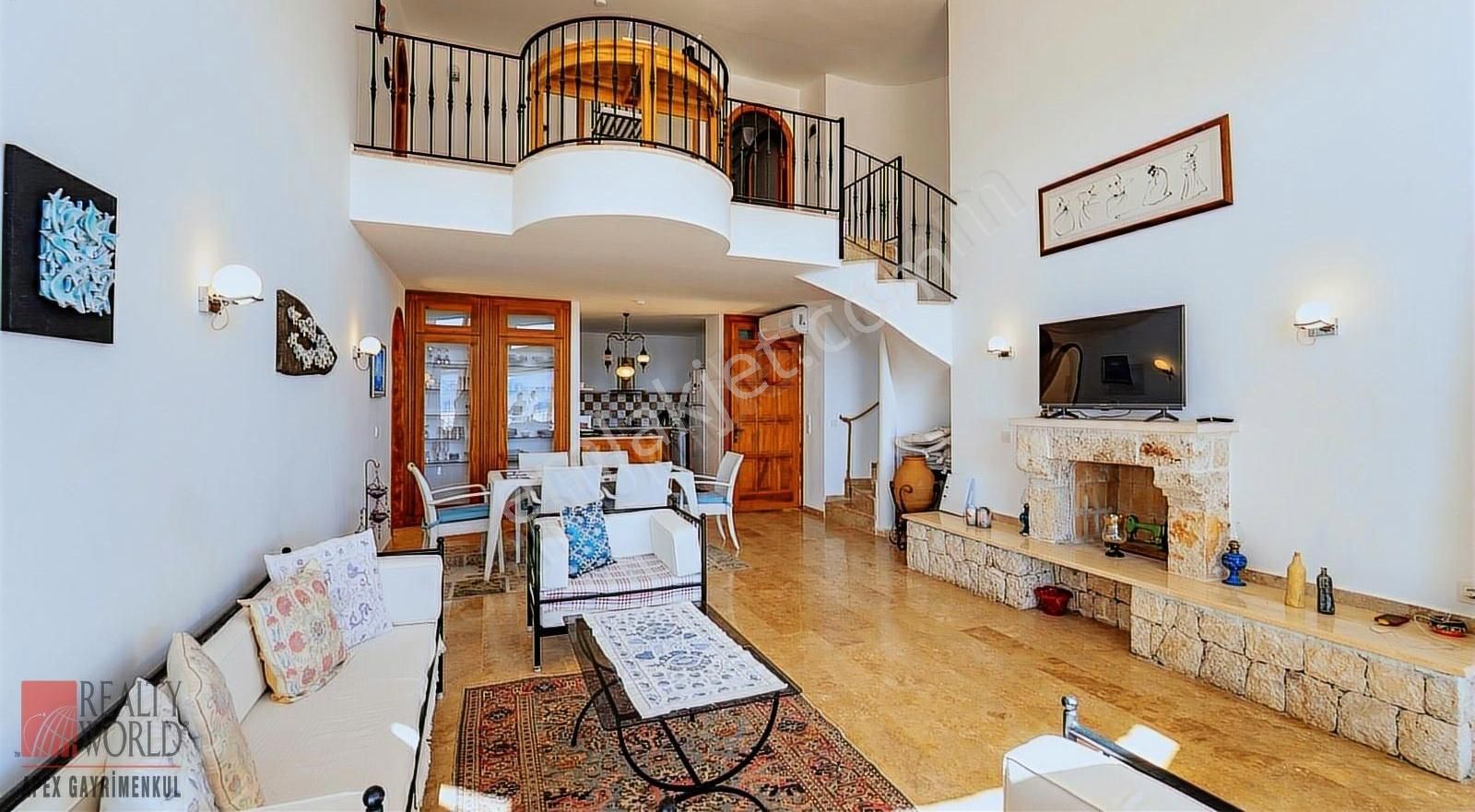 Kaş Çukurbağ Yarımadası Panoramik Meis Manzaralı 3+1 Villa - Görsel 23