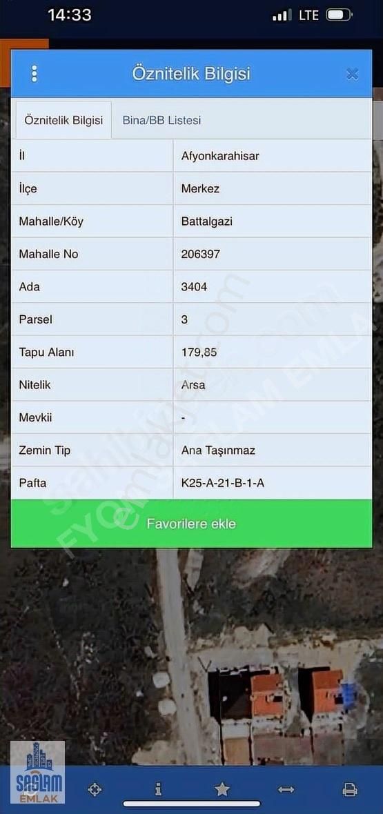 Sağlam Emlaktan Uydukent Battalgazide Satılık Arsa - Görsel 5