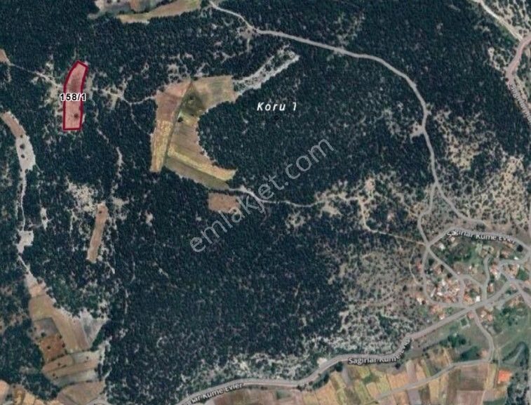Kütahya Merkez Sağırlar Köyü’nde 6.327 M² Tarlamız Satılıktır.