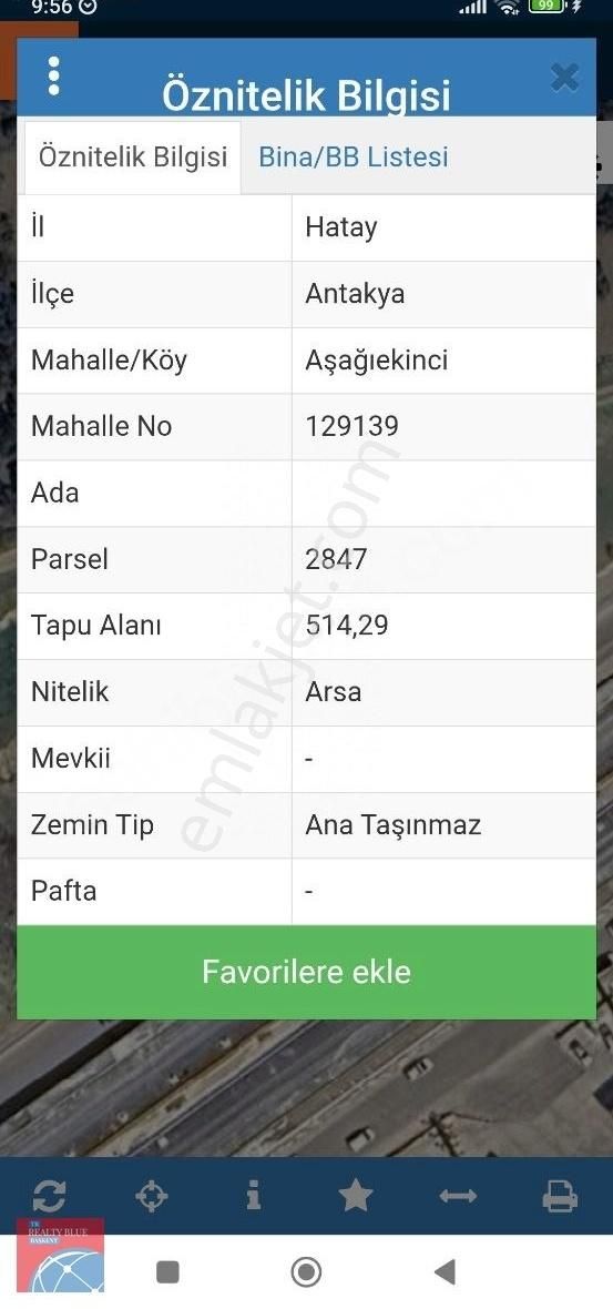 Realty Blue Başkent'ten Satılık Anayol Üstü Arsa