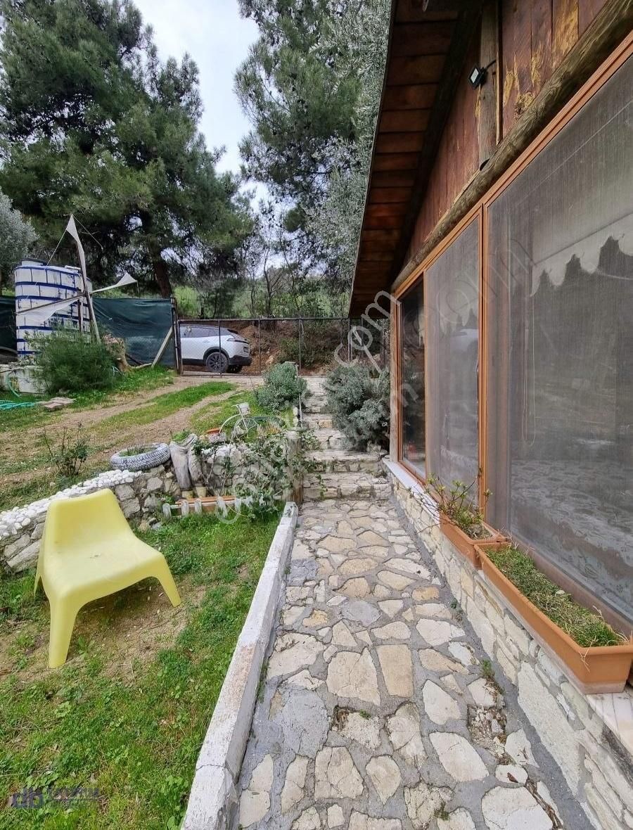 Foça Kozbeyli' De 853 M2 Arazi İçinde 70 M2 Otantik Taş Ev - Görsel 11