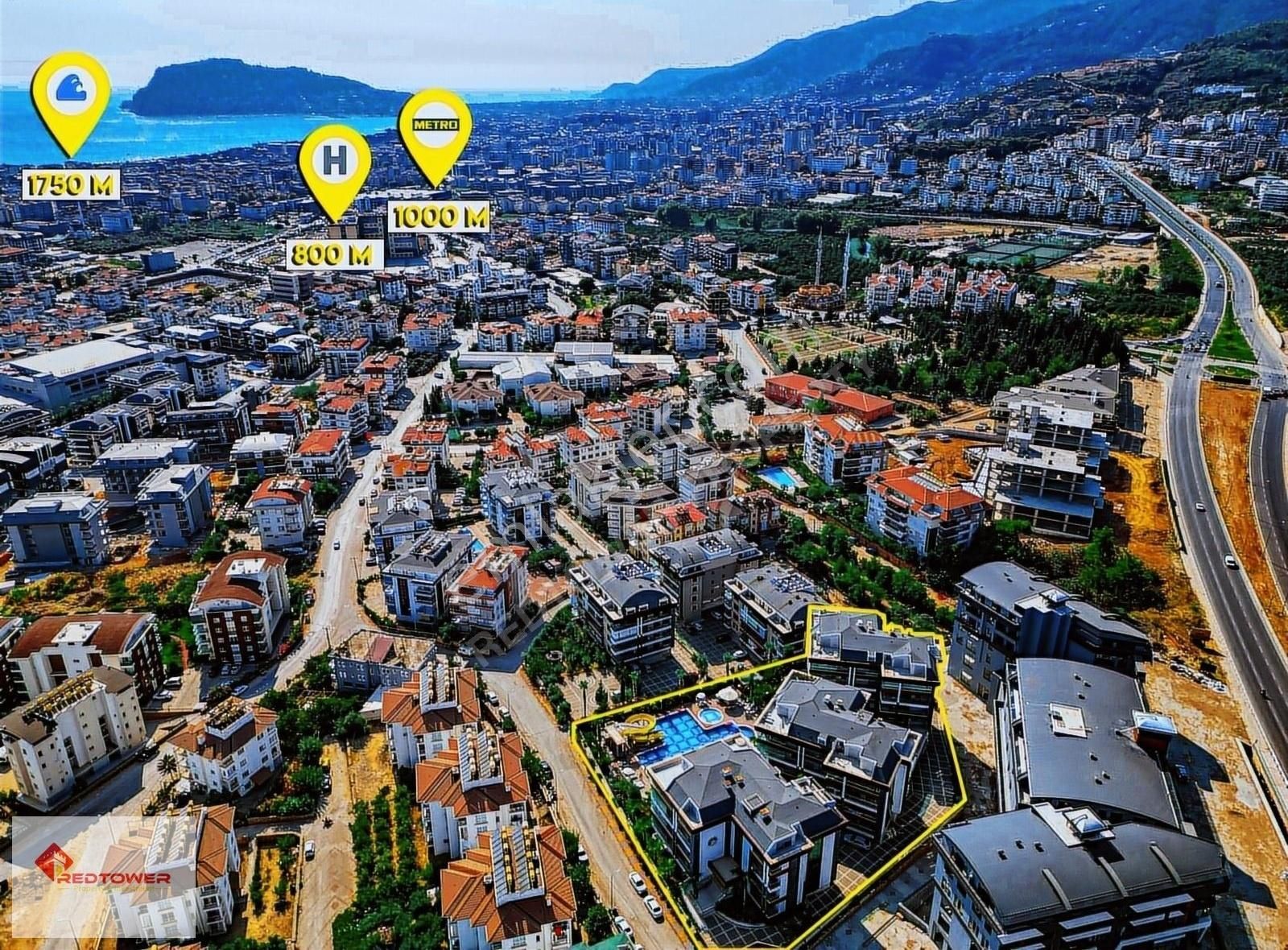 Oba Bölgesinde Satılık 2+1 Eşyalı Daire - Görsel 9