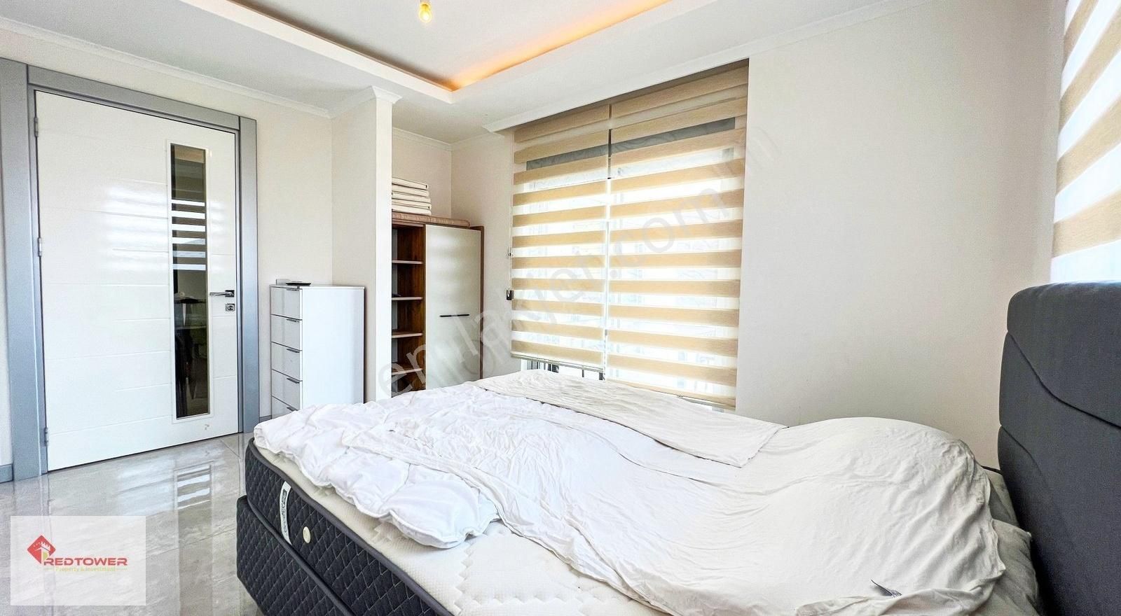 Alanya Oba'da Eşyalı Geniş Balkonlu 3+1 Satılık Daire - Görsel 6