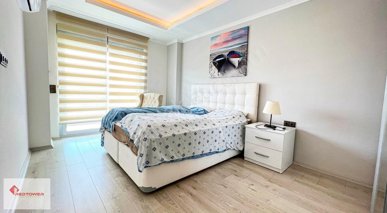 Alanya Oba'da Eşyalı Geniş Balkonlu 3+1 Satılık Daire - Görsel 19