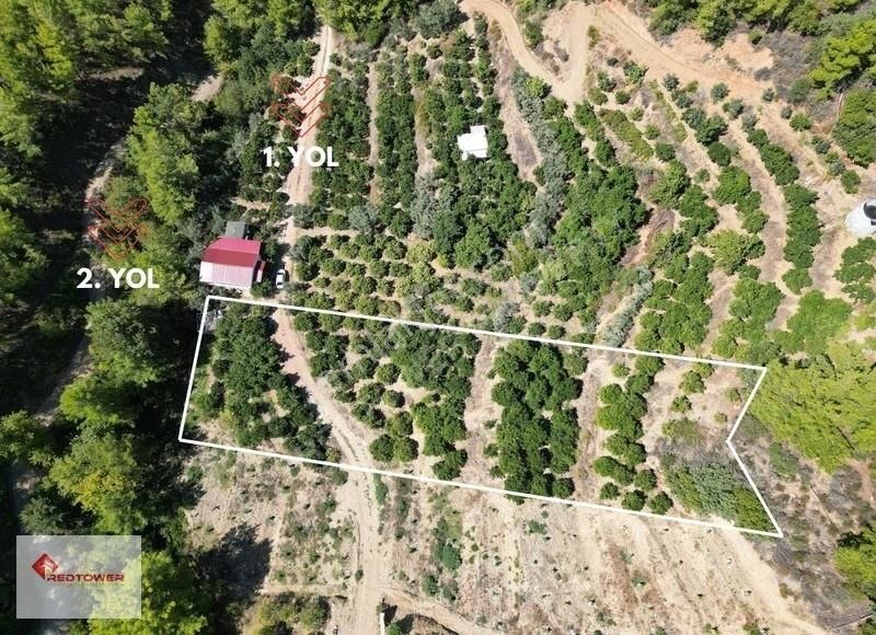Alanya Kızılcaşehir'de Kale Ve Deniz Manzaralı Satılık Tarla - Görsel 2