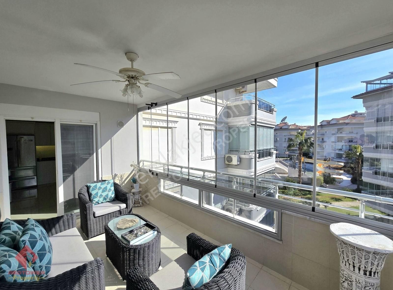 Oba'da Geniş 3+1 Eşyalı, Havuzlu, İkamet Uygun Satılık Daire - Görsel 28