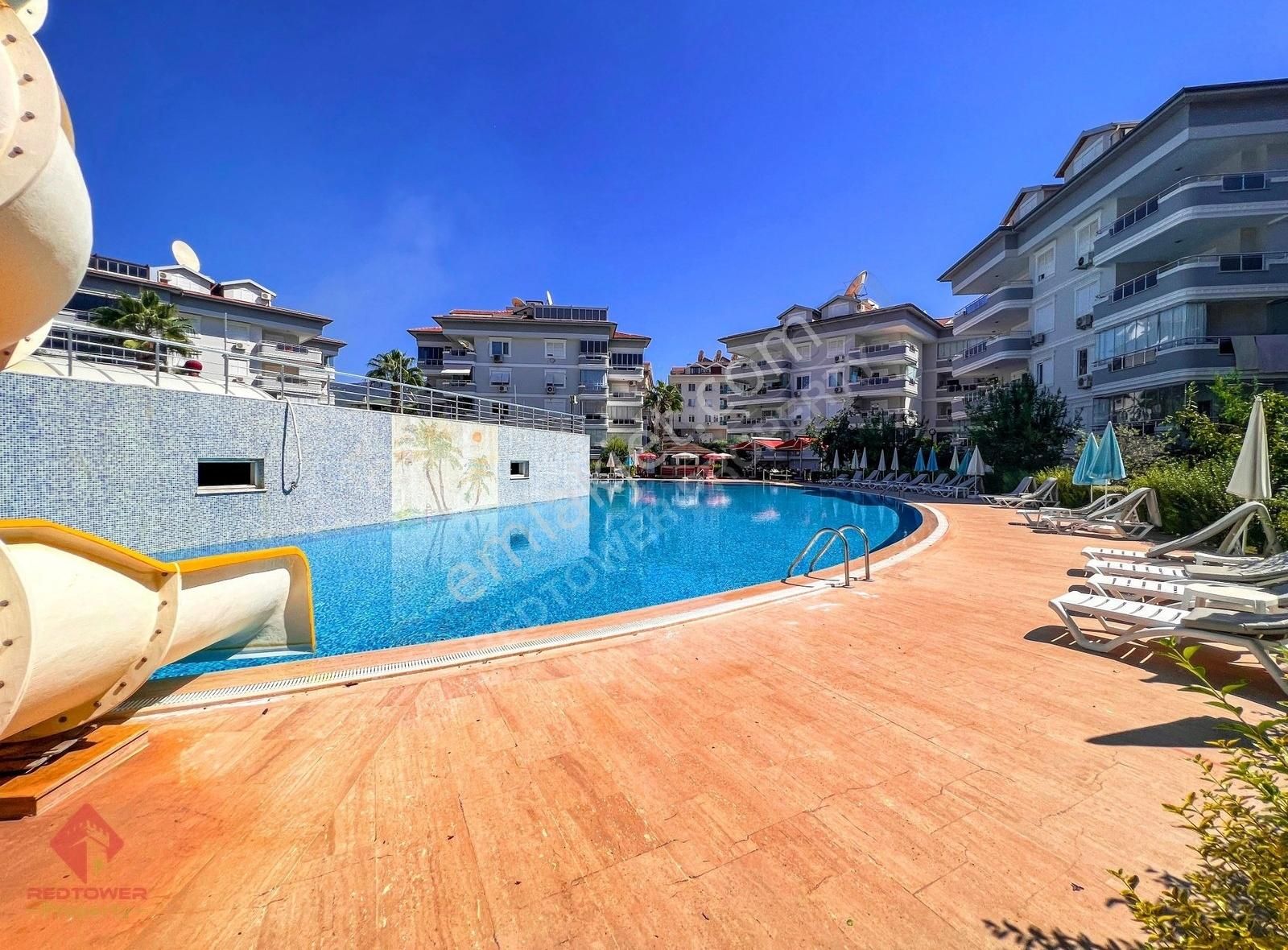 Oba'da Geniş 3+1 Eşyalı, Havuzlu, İkamet Uygun Satılık Daire - Görsel 10