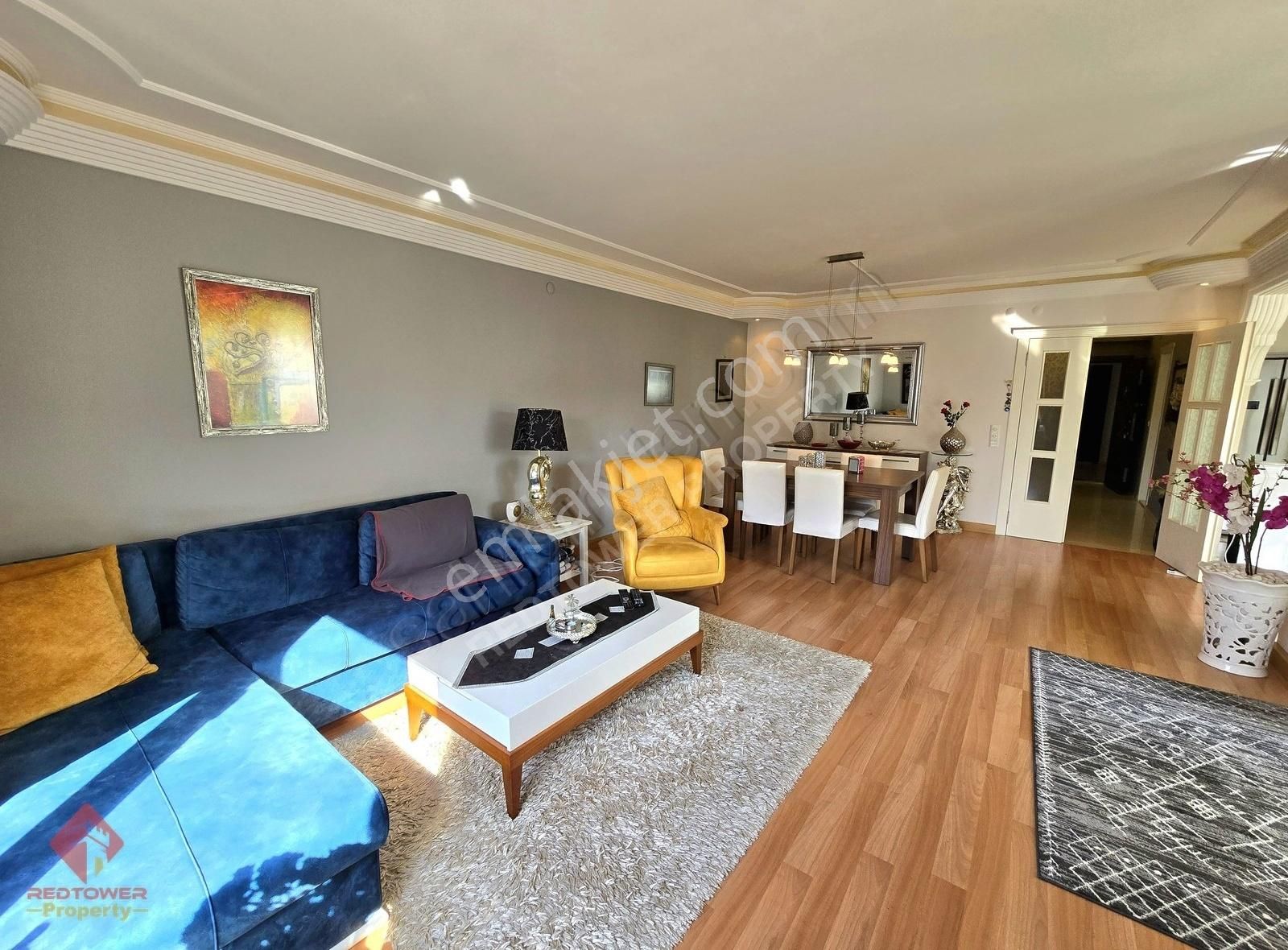 Oba'da Geniş 3+1 Eşyalı, Havuzlu, İkamet Uygun Satılık Daire - Görsel 18