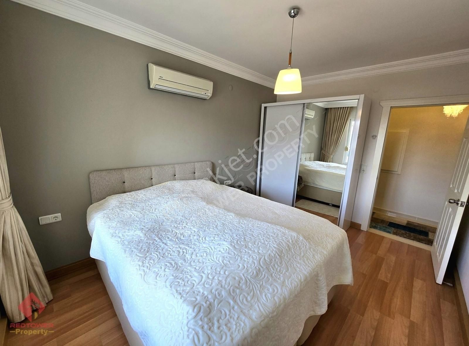 Oba'da Geniş 3+1 Eşyalı, Havuzlu, İkamet Uygun Satılık Daire - Görsel 16