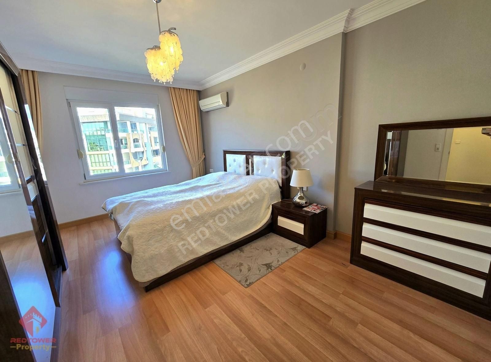 Oba'da Geniş 3+1 Eşyalı, Havuzlu, İkamet Uygun Satılık Daire - Görsel 15