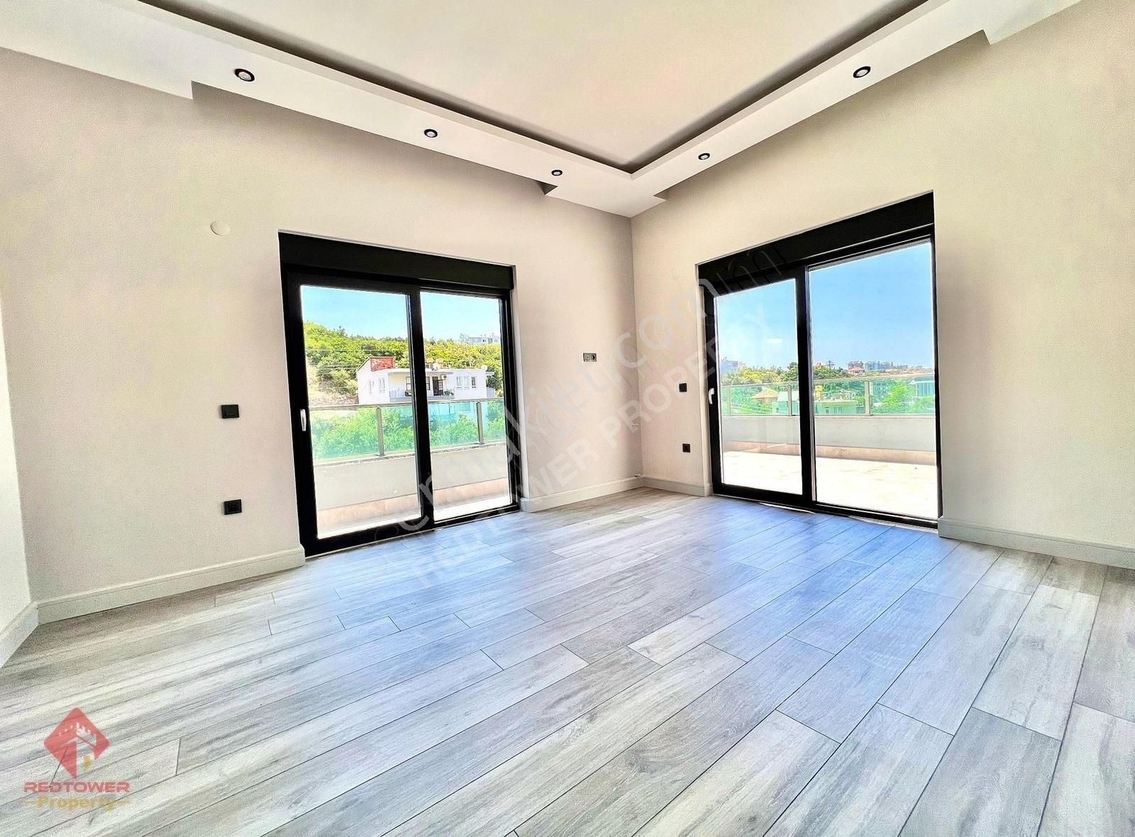 Alanya Obada Teraslı, Ayrı Mutfaklı, Şömineli 4+1 Dubleks Daire - Görsel 17