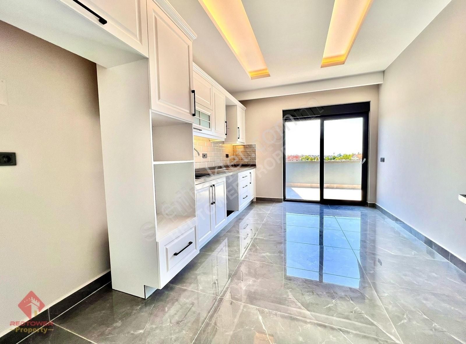 Alanya Obada Teraslı, Ayrı Mutfaklı, Şömineli 4+1 Dubleks Daire - Görsel 21