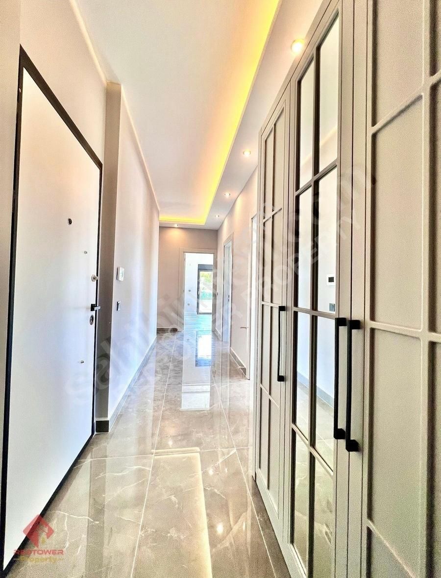 Alanya Obada Teraslı, Ayrı Mutfaklı, Şömineli 4+1 Dubleks Daire - Görsel 31