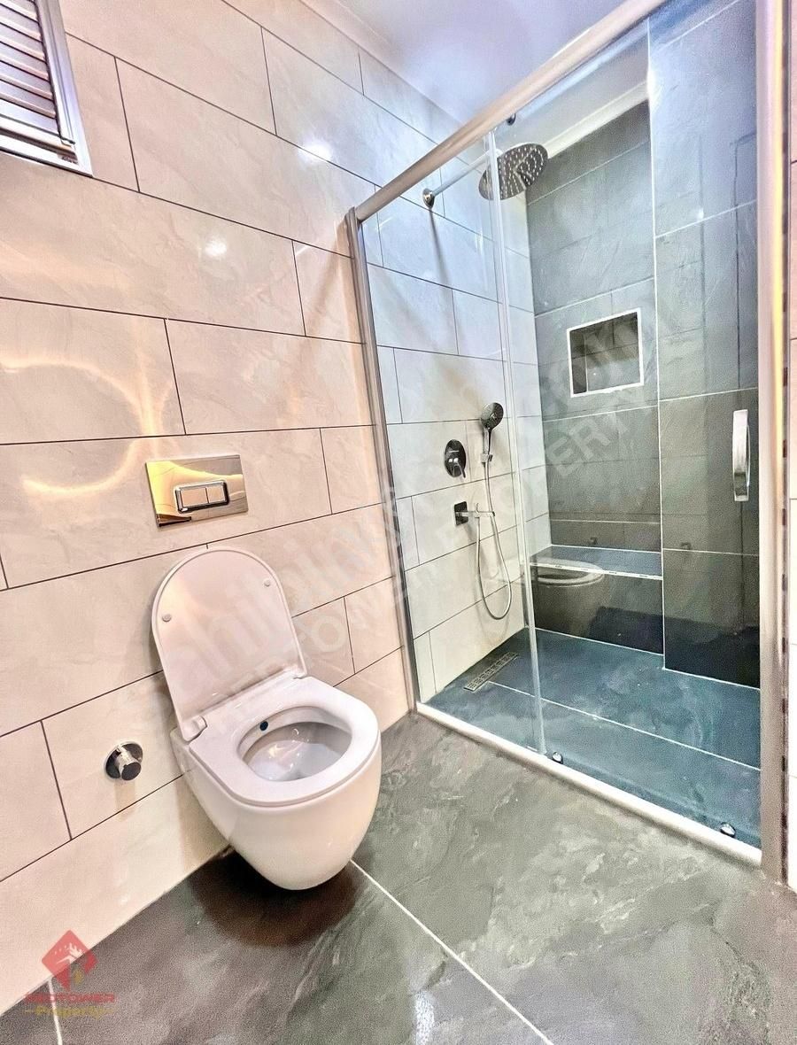 Alanya Obada Teraslı, Ayrı Mutfaklı, Şömineli 4+1 Dubleks Daire - Görsel 32