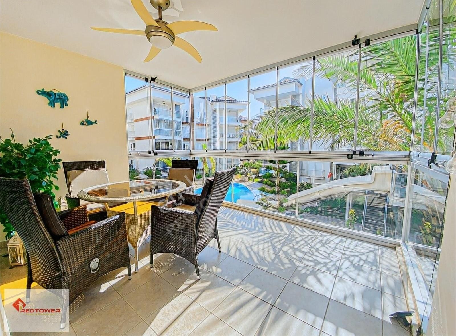 Alanya Oba'da İkamete Uygun 2+1 Eşyalı Satılık Daire
