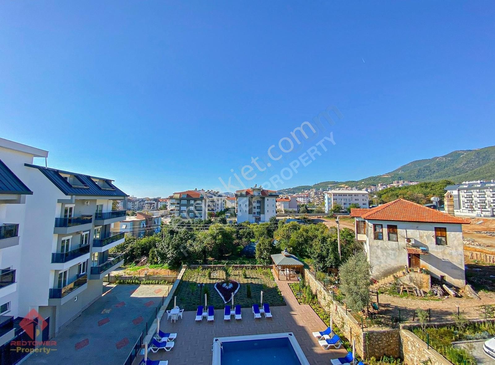 Alanya Oba Bölgesinde Site İçi Havuzlu Satılık 1+1 Daire - Görsel 3