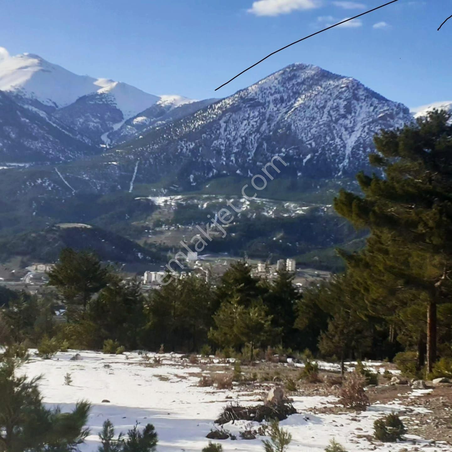 Pozantı Kar Emlaktan Gökbez Yaylasında 400 M2 İmarlı İfrazlı Doğa Manzaralı Arsa - Görsel 3
