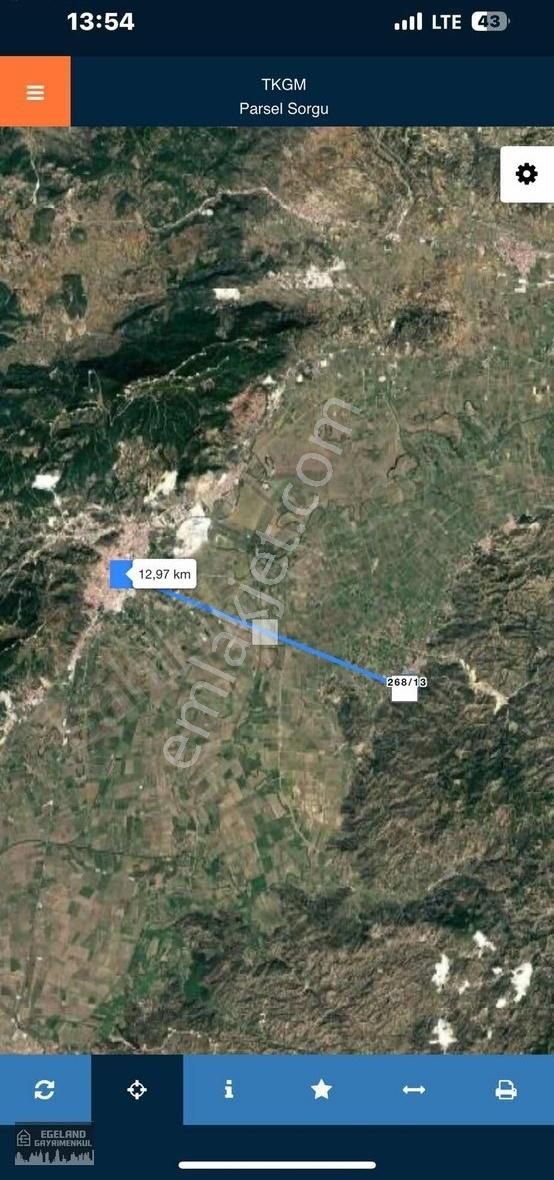 Söke Bağarası'nda Satılık Manzaralı Arsa & Ev