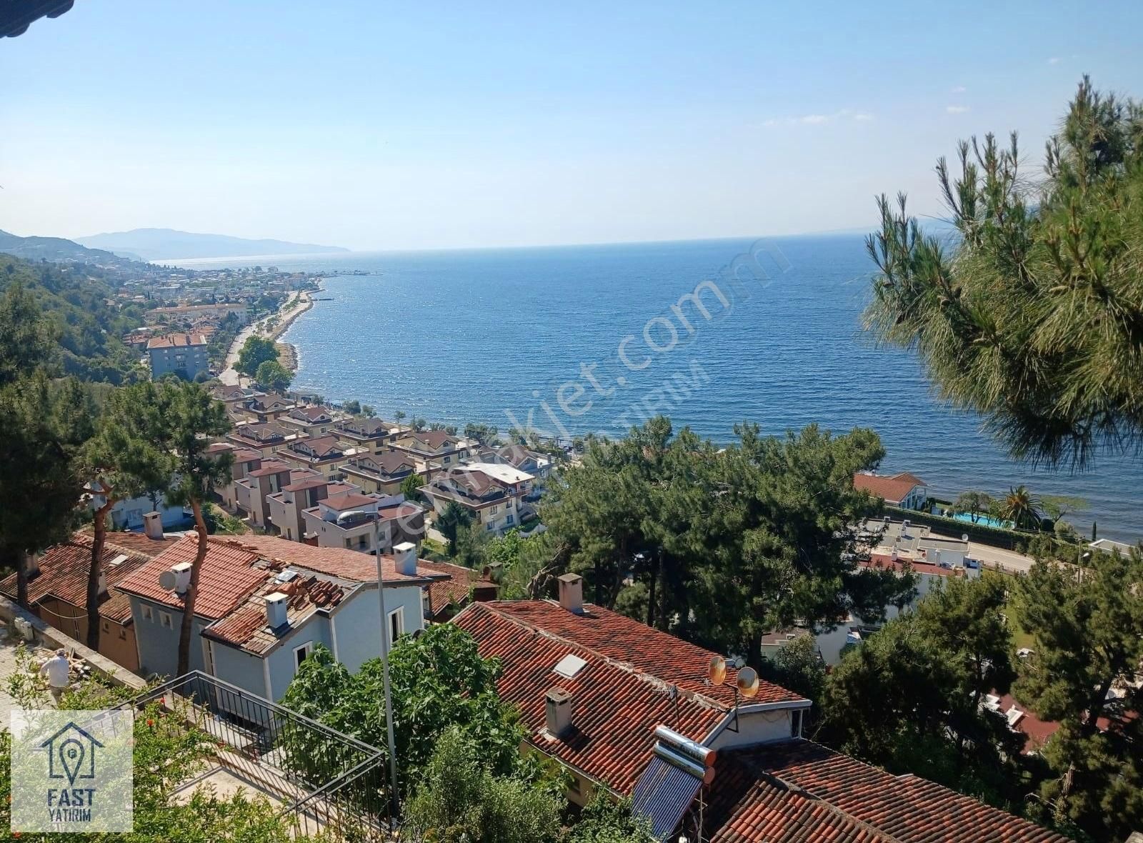 Kurşunlu'da Full Deniz Manzaralı Satılık Villa