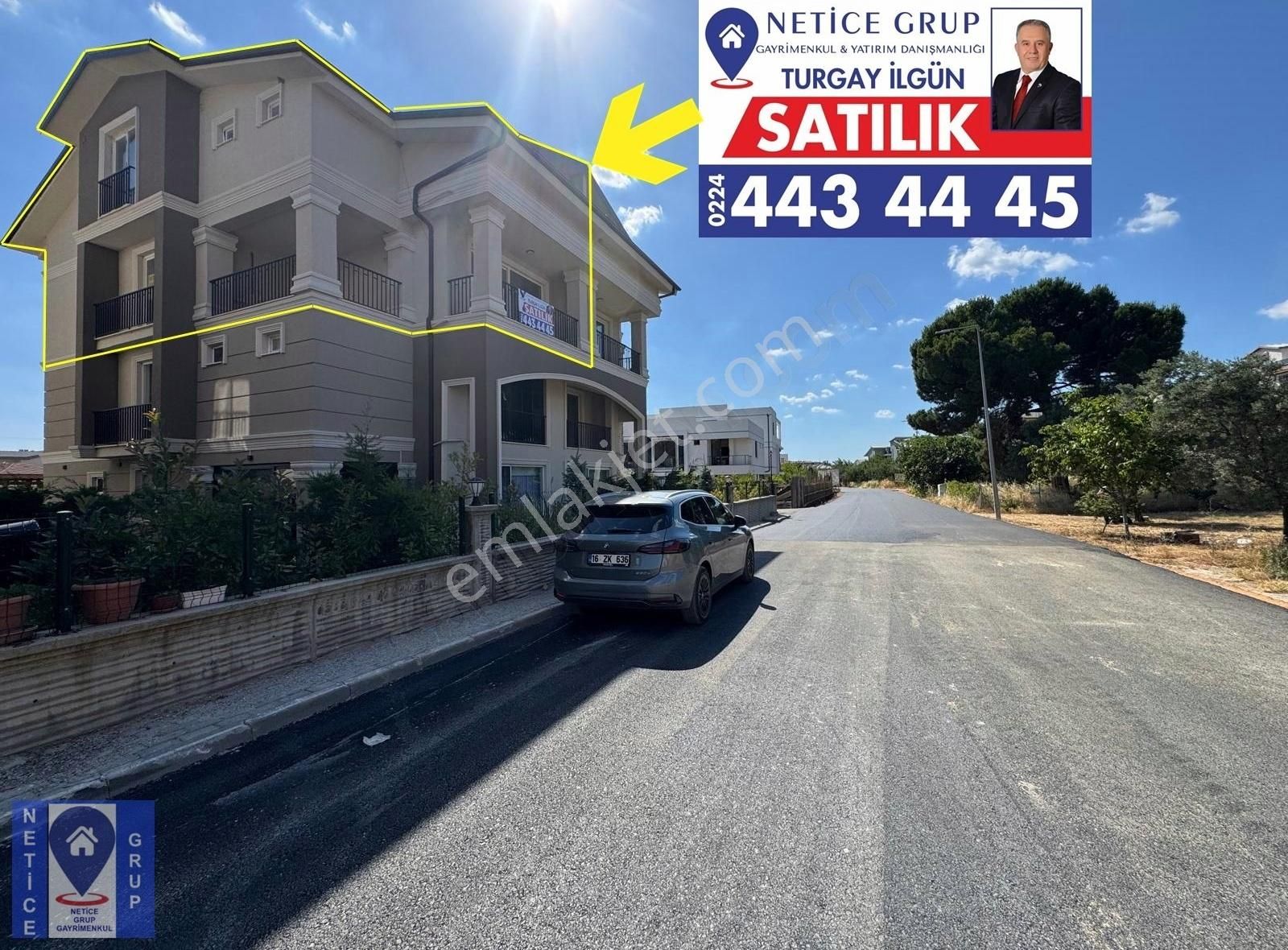 Gemlik Umurbey Yeni Yerleşim Alanında 4,5 +1 Dubleks 210m2