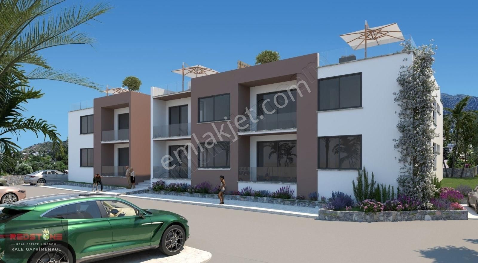 Lapta Girne Kuzey Kıbrısın Gözde Bölgesinde Satılık Daireler
