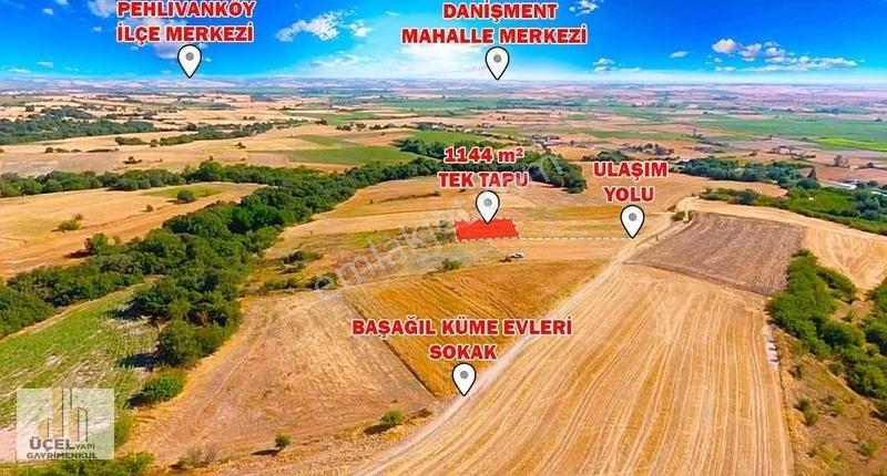 Uzunköprü Başağıl Mahallesinde Müstakil Tek Tapu 1.144 M2 Tarla - Görsel 11