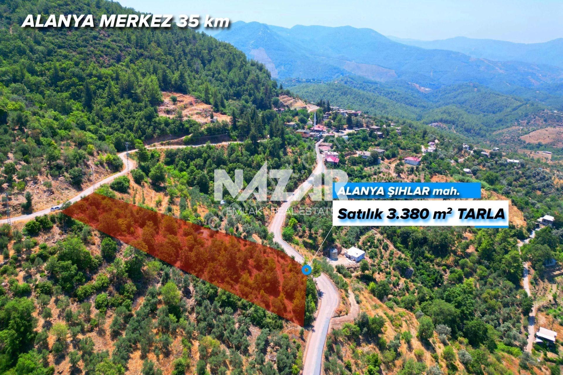 Alanya Şıhlar’da 3.380 M² Satılık Tarla - Görsel 2