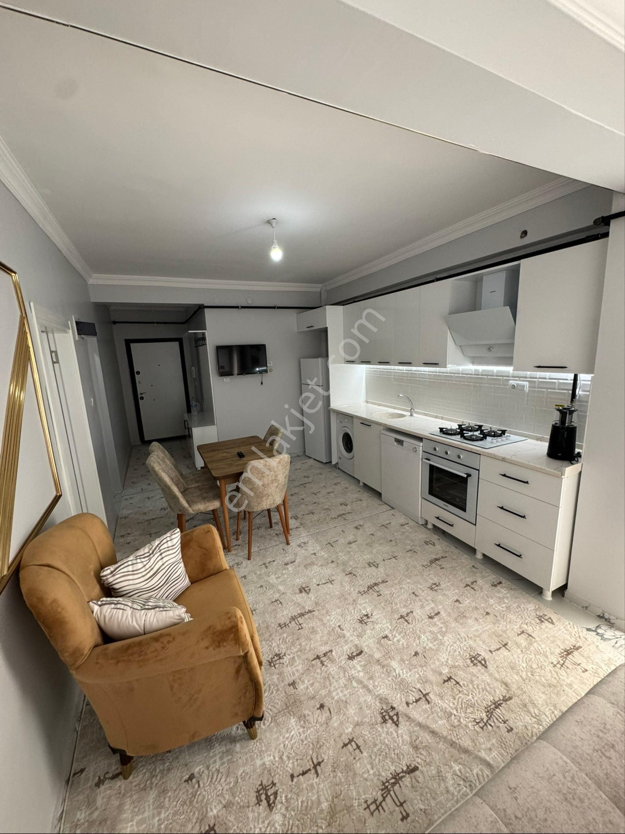 Eski Avm Arkasında Ful Dayalı Döşeli 1+1 Kiralık Daire