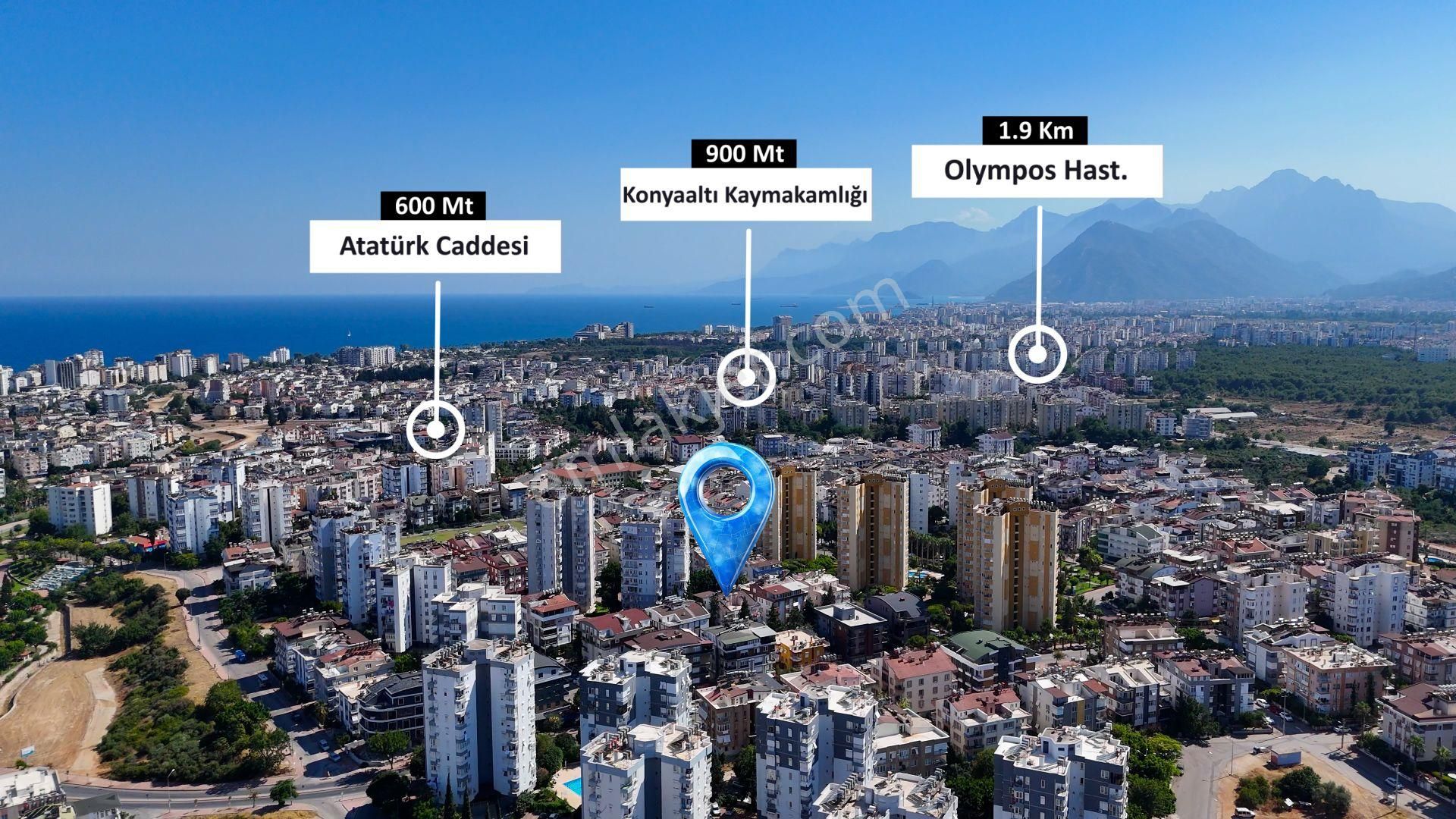 Antalya Konyaaltı Toros Mh. Satılık 3+1 Botanik Bahçe Katı - Görsel 4