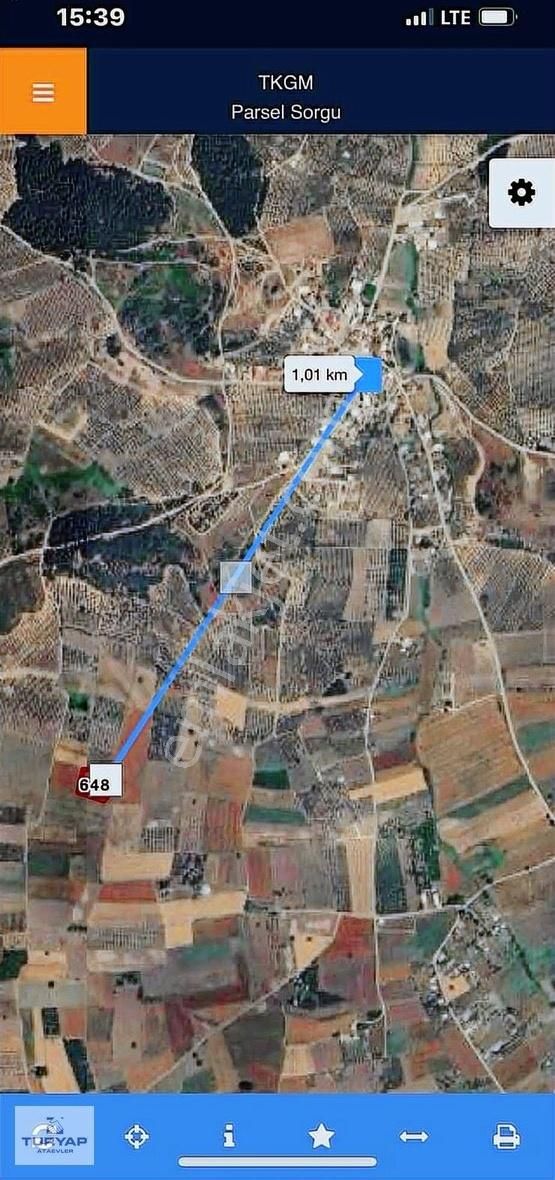 Mudanya Küçükyenice Köyünde İmara Yakın 3.250m2 Satılık Tarla - Görsel 2