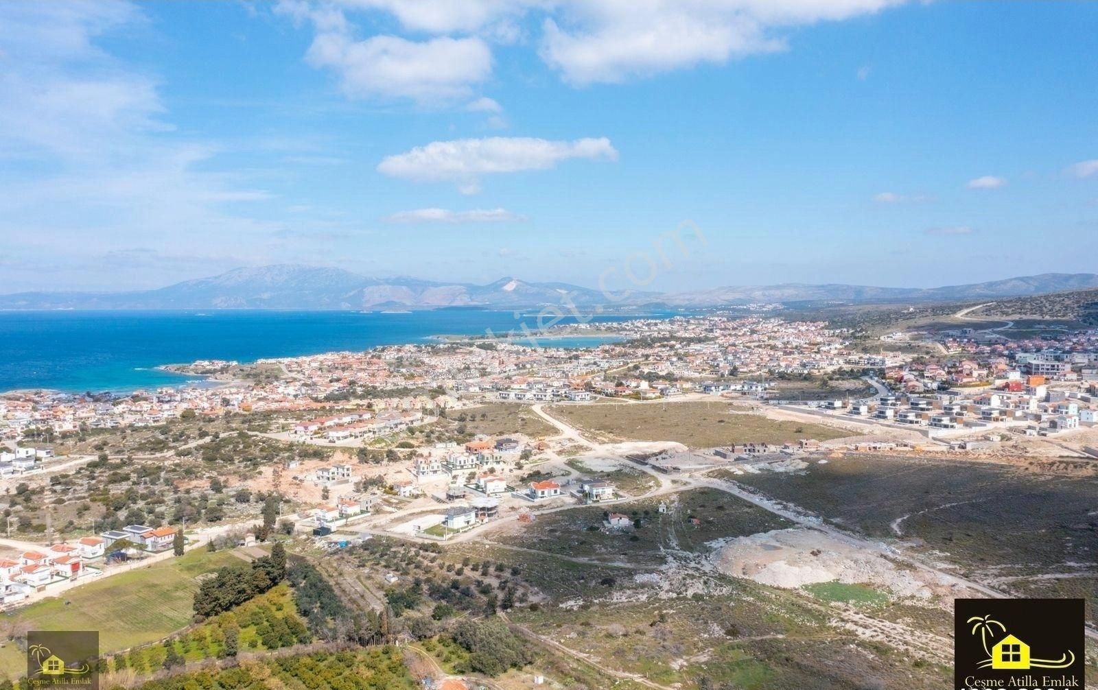 Çeşme Şifne Reisdere'de Satılık 800m2 İkiz Konut İmarlı Arsa