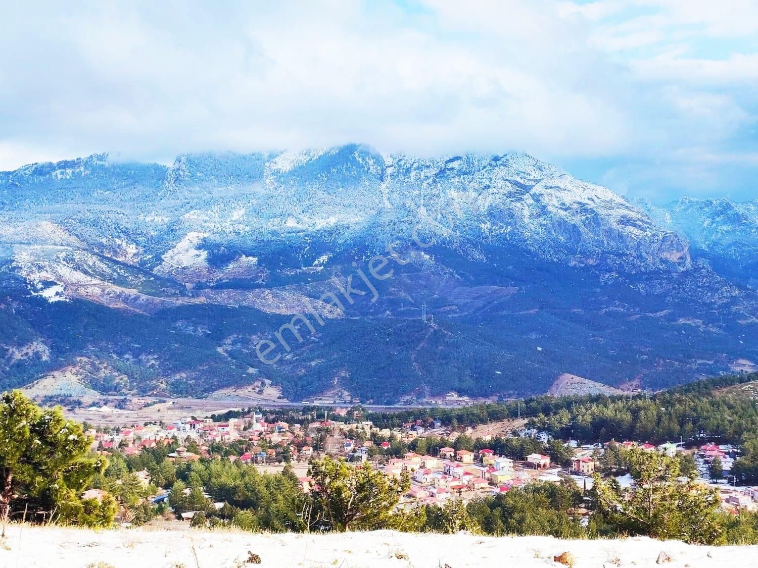 Pozantı Kar Emlaktan Yeni Konacık Bozkırlı Mevkiinde Uç 1 Dönüm Doğa Manzaralı Satılık Arsa - Görsel 14