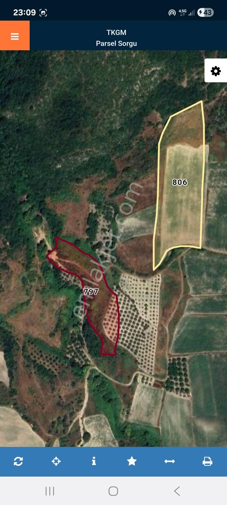 Bursa Karacabey Çamlıcada Anayola Yakın Satılık Yatırımlık 7300m2 Tarla - Görsel 5