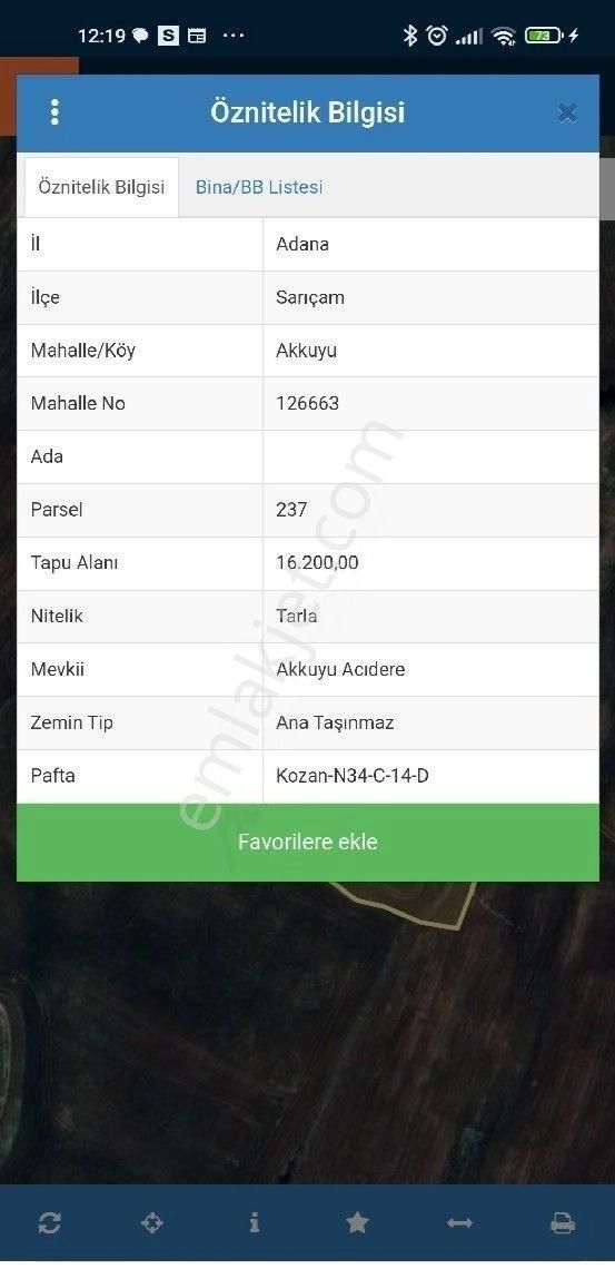 Satılık Adakent Emlak Dan Şaricam Akkuyunun En Güzel Yerinde Satlik Uygun Fiyata Hisseli Tarla - Görsel 2