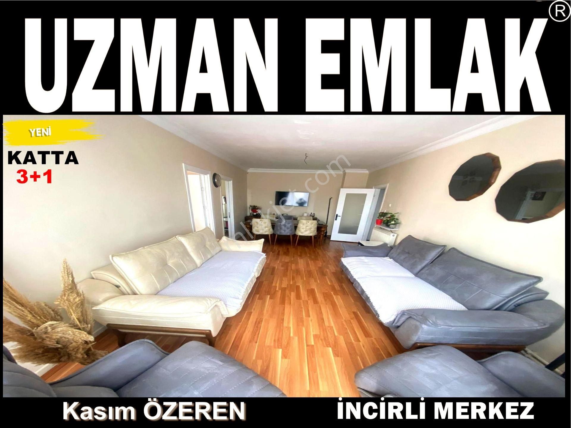 Uzman Emlak'dan İncirli Mh'de Cadde Yakını Katta Full Şehir Manzaralı Full+full Yapılı 3+1 Daire