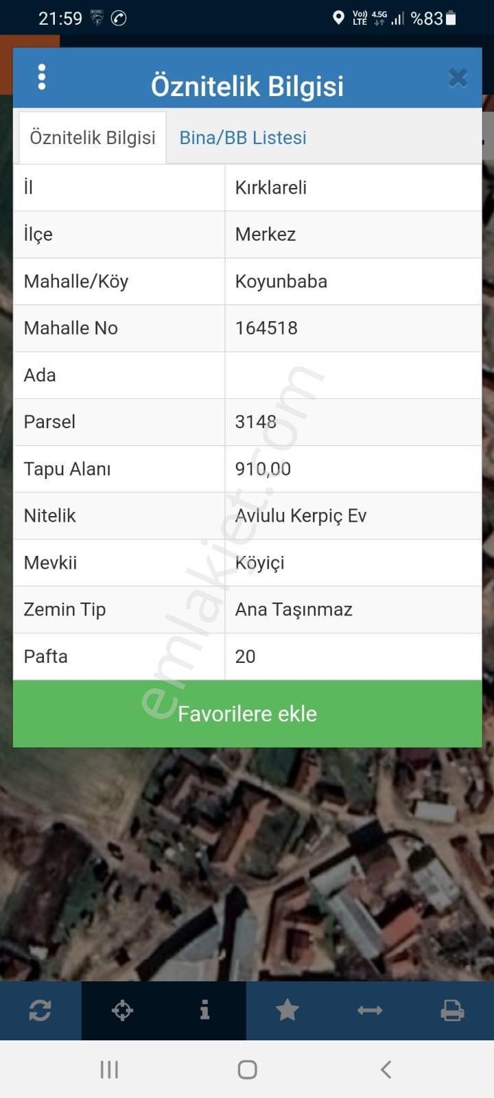 Kırklareli İli Merkez İlçesi Koyunbaba Köyünde Satılık Köy Evi Ve Müştemilatı - Görsel 14