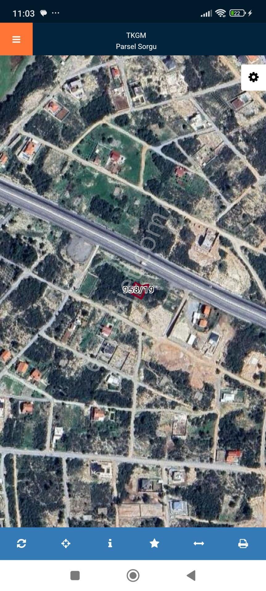Didim Akyeniköy Bodrum Yolu Üzerinde Satılık İmarlı Villa Arsası