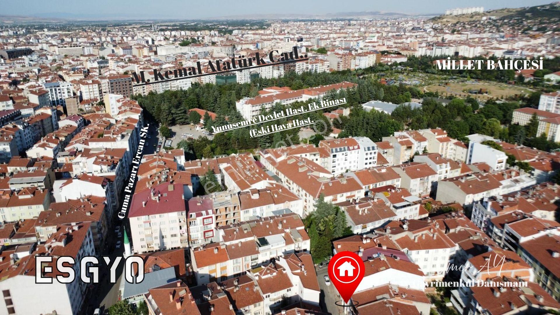 [esgyo] Dan Alem Cami Yanı Balkonlu Geniş Salonlu 3+1 Kiralık Daire